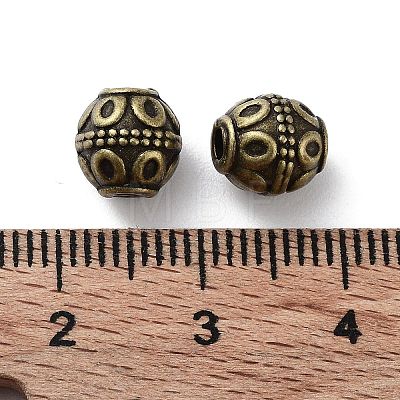 Tibetan Style Alloy Beads FIND-Q094-34AB-1