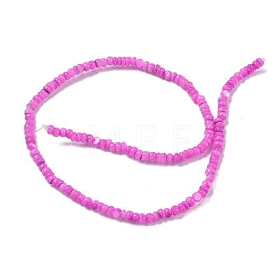 Dyed Natural Freshwater Shell Beads Strands X1-BSHE-G039-07L-1
