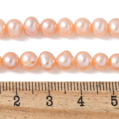 Natural Cultured Freshwater Pearl Beads Strands PEAR-I007-07O-05D-1