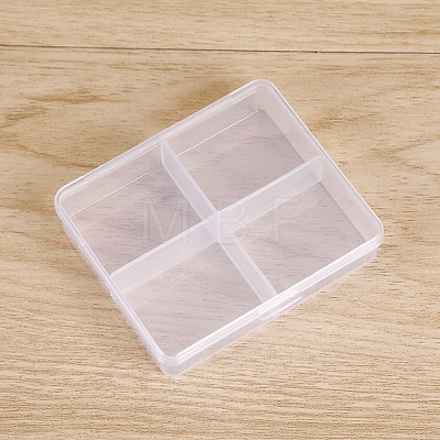 4 Grids Polypropylene(PP) Storage Box CON-K005-01A-1