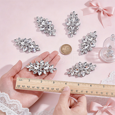 Glass Rhinestone Ornament Accessories DIY-WH0308-990A-1