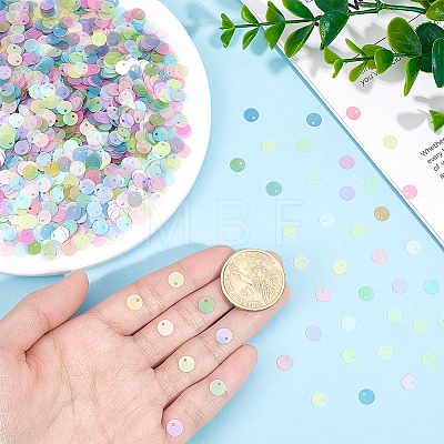2400Pcs PVC Paillette/Sequin Pendants FIND-HY0005-24C-1