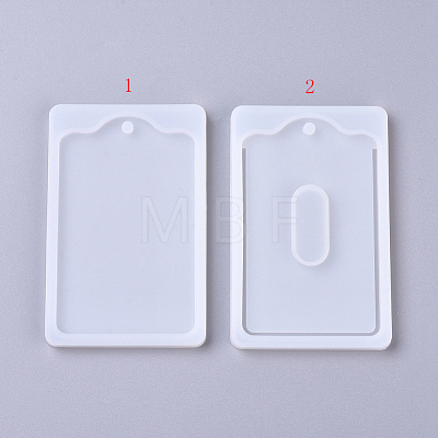 DIY Rectangle Card Sleeve Silicone Molds DIY-G014-20-1