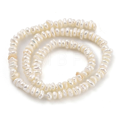 Natural Keshi Pearl Cultured Freshwater Pearl Beads Strands PEAR-C003-38-1