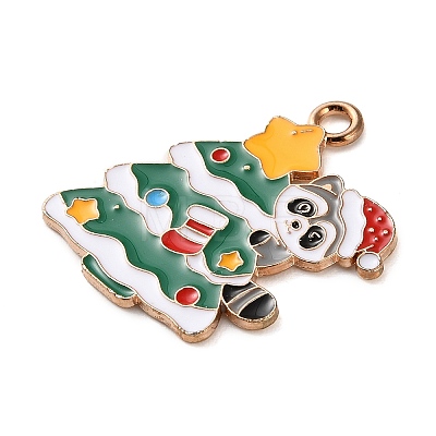 Alloy Enamel Pendants ENAM-B030-02G-02-1