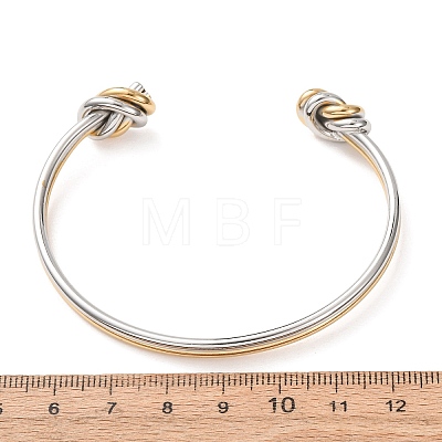 304 Stainless Steel Cuff Bangles for Women SA-CBA2192-07GP-1