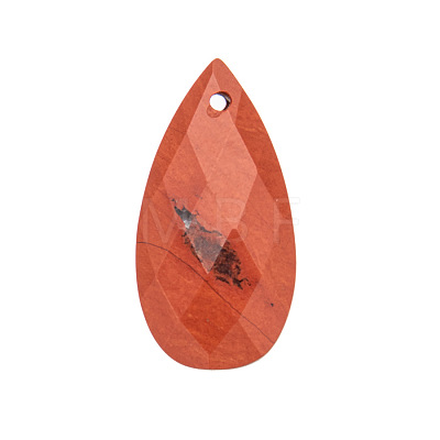 Natural Red Jasper Pendants PW-WGD145F-04-1