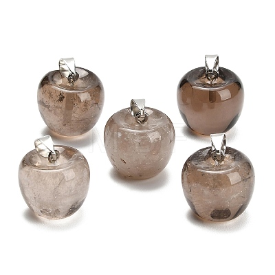 Natural Smoky Quartz Pendants GG-K002-15J-1