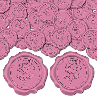 25Pcs Adhesive Wax Seal Stickers DIY-CP0009-11B-12-1