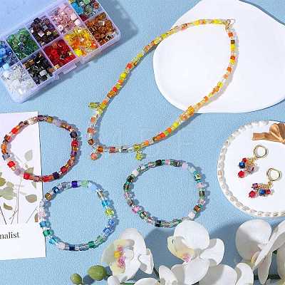 2 Bags Imitation Artificial Crystal Glass Beads GLAA-SZ0001-95C-05-1
