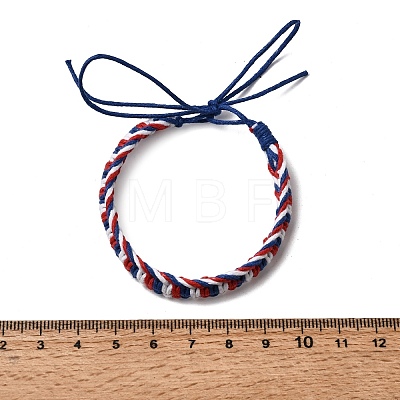 Adjustable Cotton Cord Braided Friendship Bracelets FB-CBA27E8-01C-1