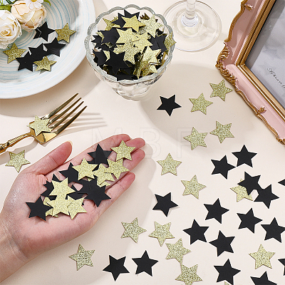 200Pcs Star Paper Confetti DIY-CN0003-85A-1