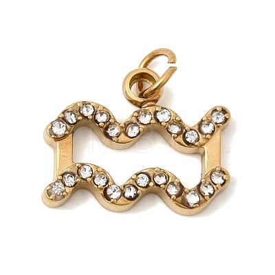 304 Stainless Steel Pendants STAS-B128-50G-1