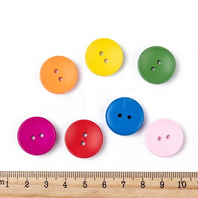 Painted Basic Sewing Button in Round Shape NNA0Z2V-1