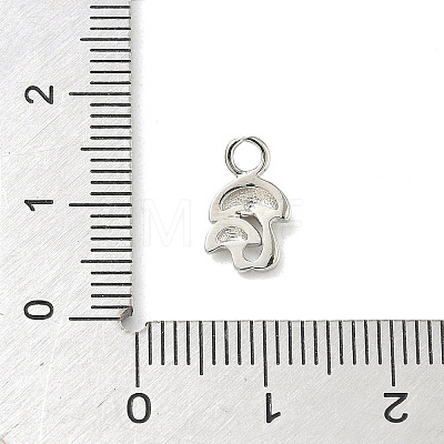 Brass Charms LS-KK-H528-06B-P-1