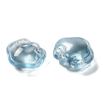 Transparent Glass Beads GLAA-D025-08I-1