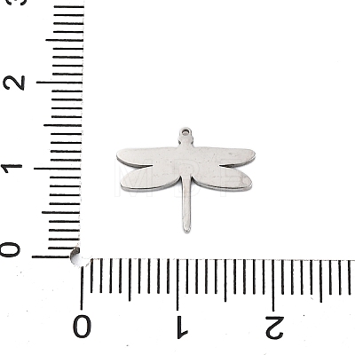 304 Stainless Steel Enamel Charms STAS-L022-488B-P-1