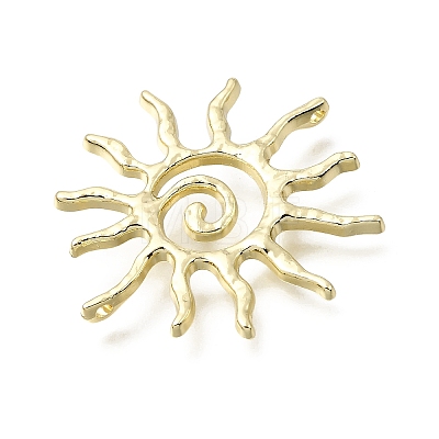 Hammered Alloy Pendants X-PALLOY-B016-03A-G-1
