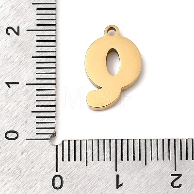 304 Stainless Steel Pendants STAS-K297-09Q-G-1