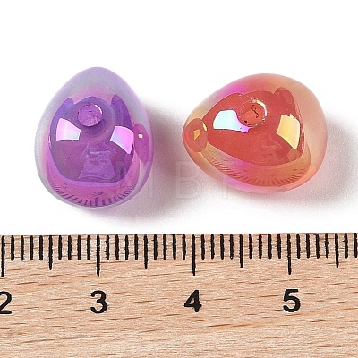 Opaque Acrylic Beads OACR-G035-03-1