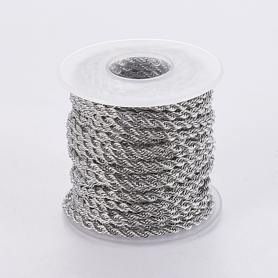 304 Stainless Steel Rope Chains CHS-F005-10P-1