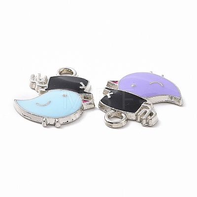 Alloy Enamel Pendants ENAM-B054-11P-1