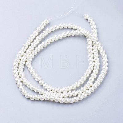 Glass Pearl Beads Strands HY-6D-B02-1