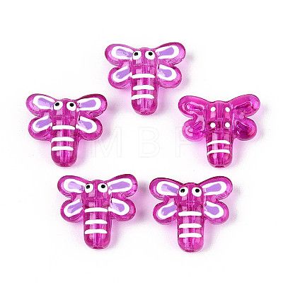 Handmade Lampwork Enamel Beads LAMP-T023-26F-1