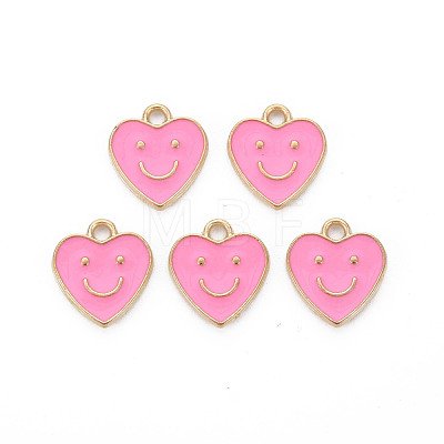 Alloy Enamel Charms X-ENAM-T016-12D-RS-1