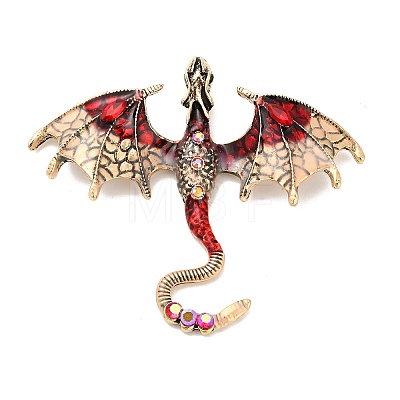 Alloy Rhinestone Big Pendants FIND-I060-01AG-01-1