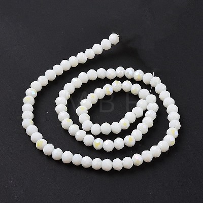 Electroplate Opaque Solid Color Glass Beads Strands LS-EGLA-A034-P3mm-L17-1