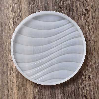 DIY Flat Round/Square Corrugated Cup Mat Silicone Molds SIMO-H009-02A-02-1