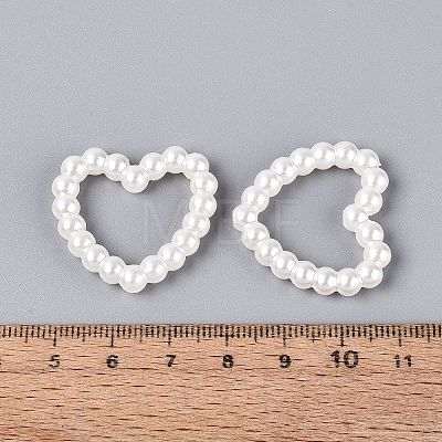 ABS Plastic Imitation Pearl Beads KY-Q004-06A-1