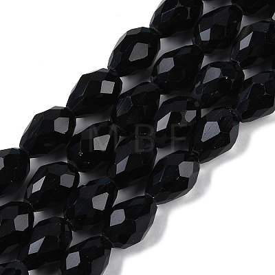 Opaque Solid Color Beads Strands EGLA-N013-P4mm-D01-1