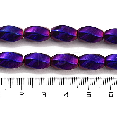 Synthetic Non-magnetic Hematite Beads Strands G-P545-G02-01A-1