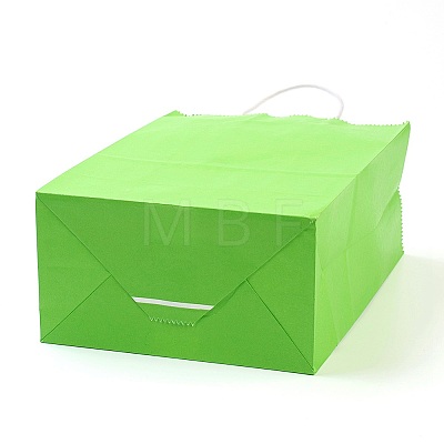 Pure Color Kraft Paper Bags LS-AJEW-G020-C-05-1