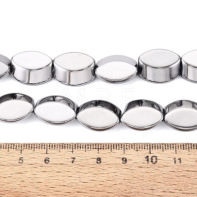 Electroplate Glass Beads Strands EGLA-Q134-02A-A01-1