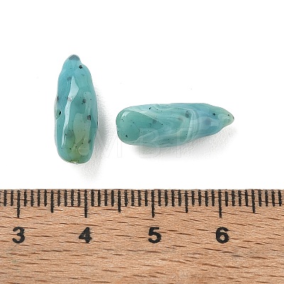 Two Tone Imitation Gemstone Style Acrylic Beads AC-CBA6852-01J-1