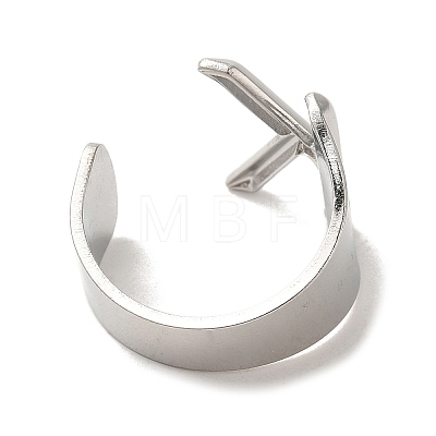 Non-Tarnish 201 Stainless Steel Finger Rings RJEW-H223-04P-K-1