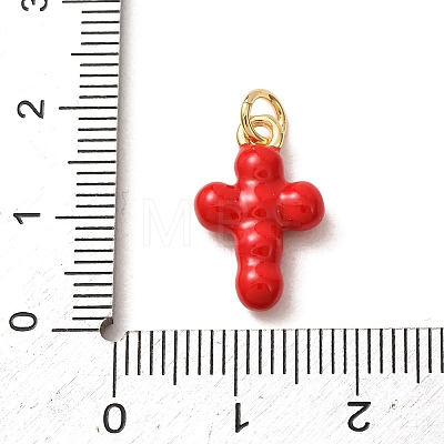 Brass Pendants KK-CBA2F11-16G-1