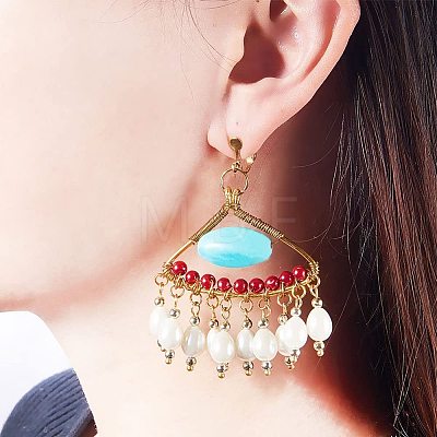 Brass Clip-on Earring Findings and Plastic Ear Clip Pad DIY-PH0018-02-1