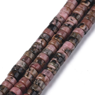 Natural Rhodonite Beads Strands G-Z006-C37-1