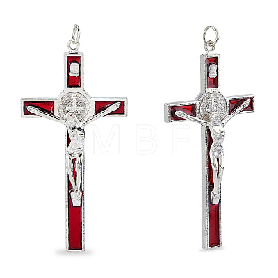 Zinc Alloy Enamel Big Pendants FIND-WH0367-706B-1