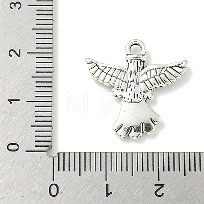 Tibetan Style Alloy Pendants TIBE-I026-5991AS-1