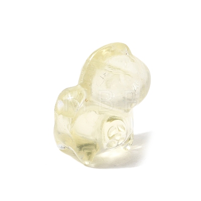 Natural Lemon Quartz Carved Beads G-L656-A05-01-1