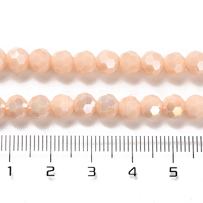 Opaque Glass Beads Stands EGLA-A035-P6mm-B05-1