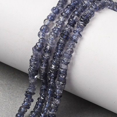 Natural Iolite Beads Strands G-K427-C01-01-1
