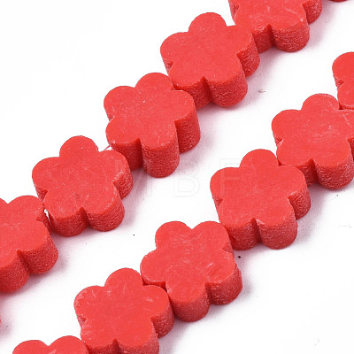 Handmade Polymer Clay Bead Strands CLAY-N011-023-01E-1