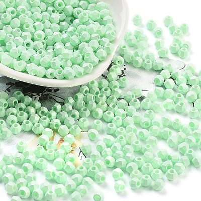 Baking Paint Glass Seed Beads SEED-A032-02R-1