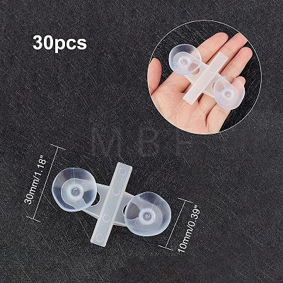 SUPERFINDIN PVC Aquarium Suction Cup Sucker KY-FH0001-07-1